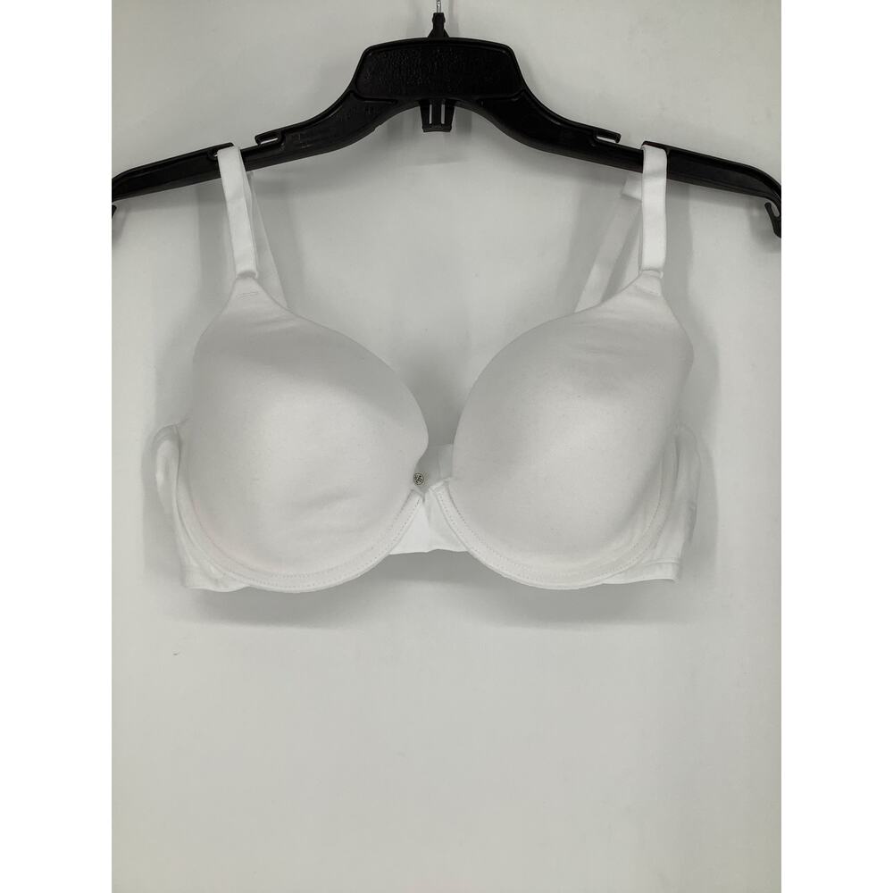 Fruit of the Loom 2 Pack Sz 36C Beige/White Underwire Cotton T-Shirt Bra M38-4 - Picture 2 of 6
